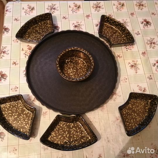 Менажница фарфор