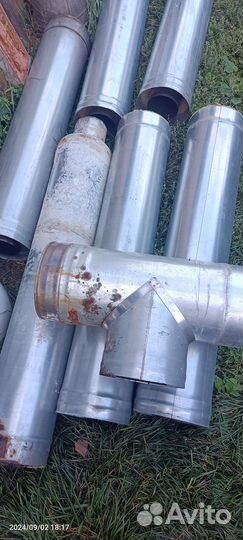 Труба для дымохода сендвич 115 на 200