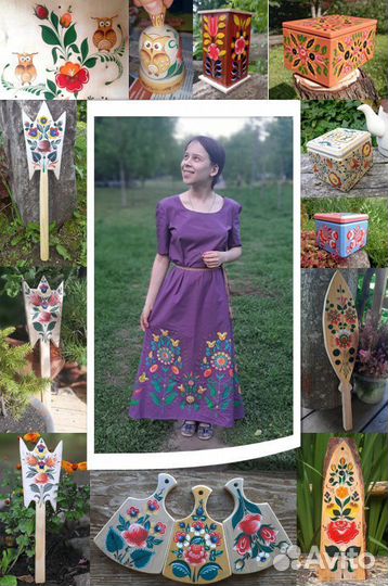 Роспись по дереву