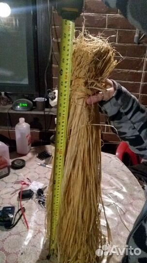 Лыко и сетка для маскировочных костюмов и сеток