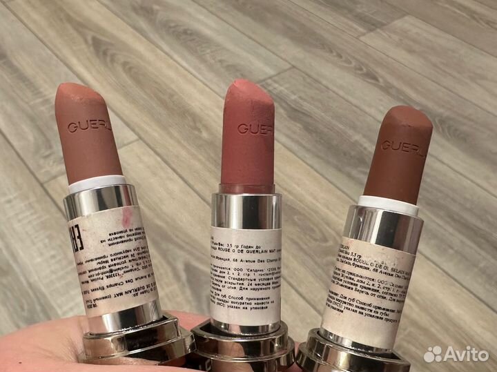 Помады Gueain rouge G и kis kis liquid
