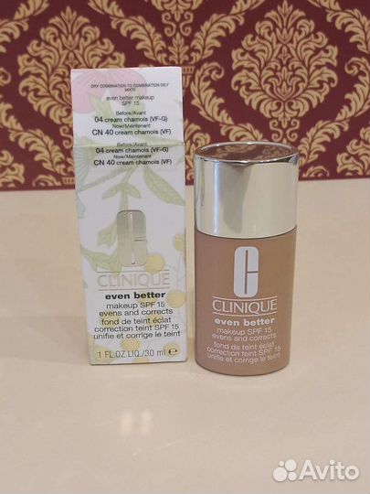 Тональный крем clinique