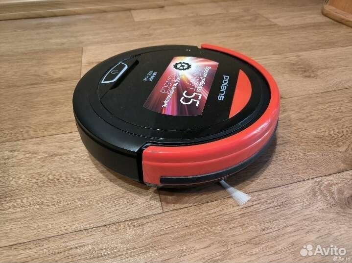 Робот пылесос Polaris pvcr 0610 черный. Колпино
