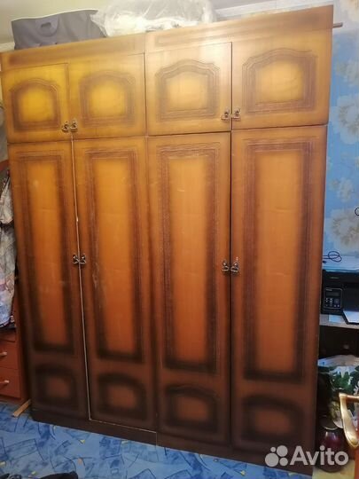 Шкаф с антресолью