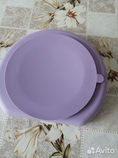 Силиконовая детская посуда