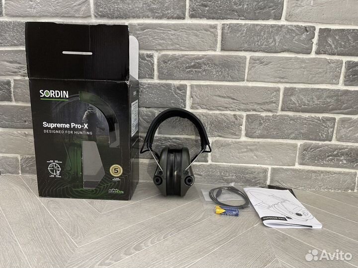 Новые Наушники sordin supreme Pro-x