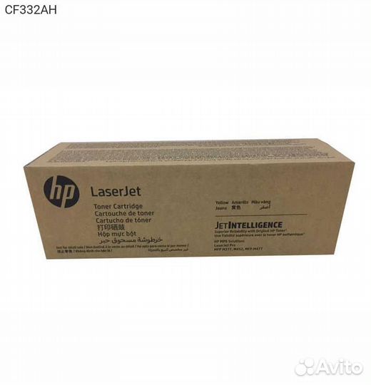 Тонер-картридж HP 654A Лазерный Желтый 15000стр, C