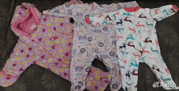 Веши пакетом для девочки 68-74