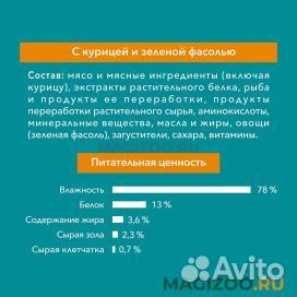 Влажный корм пурина ван для стерилизованных