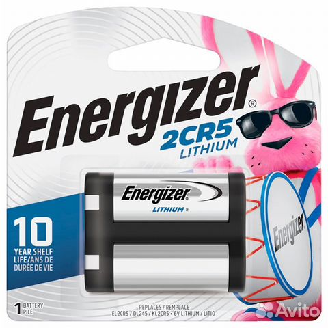 Батарейка Energizer 2CR5 BL1 Lithium Foto 6V купить в Москве ...