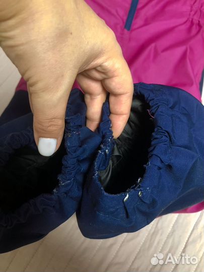 Детский зимний комбинезон на девочку