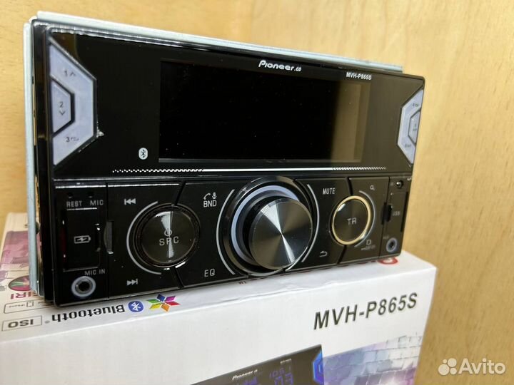 Магнитола Pioneer 2 DIN MVH Siri + Bluetooth 7 дюй