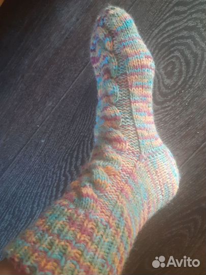 Носки вязаные ручной работы женские