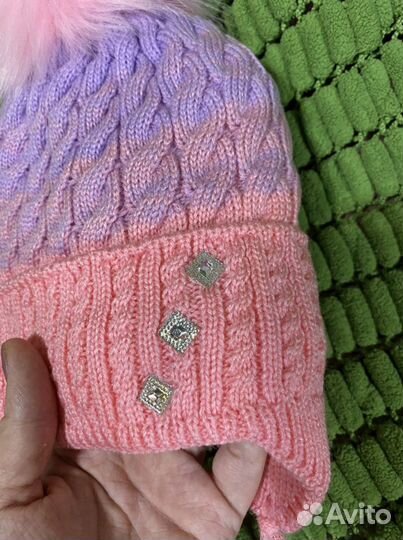 Шапка детская зимняя