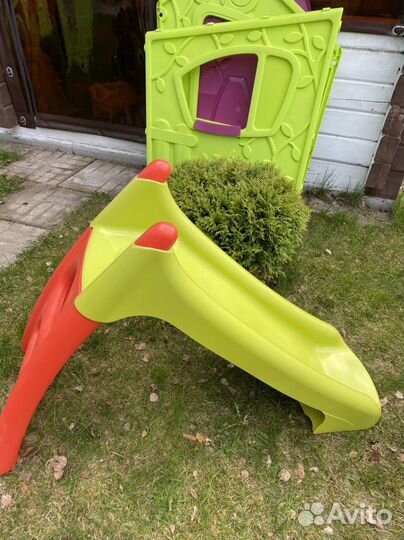 Детская горка пластиковая бу