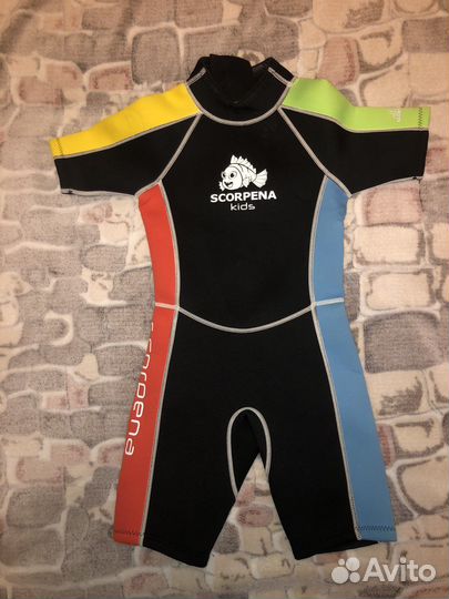 Гидрокостюм детский неопреновый 6-7 лет