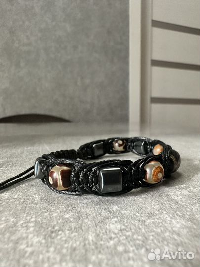 Браслет Миллионера с бусиной Дзи