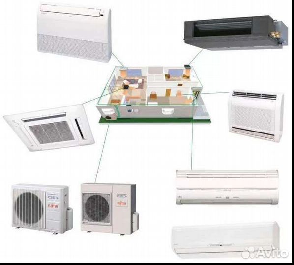 Продажа, установка, обслуживание кондиционеров