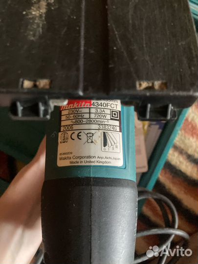 Электролобзик makita 4340FCT