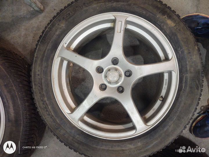 Колеса r17 axiac, резина BFGoodrich зима