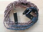 Кастомный кабель Штекер 4,4 мм, вилки 0,78
