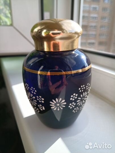 Чайница карбоновое стекло СССР