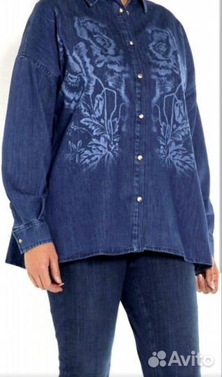 Новая рубашка Marina Rinaldi 33 размер