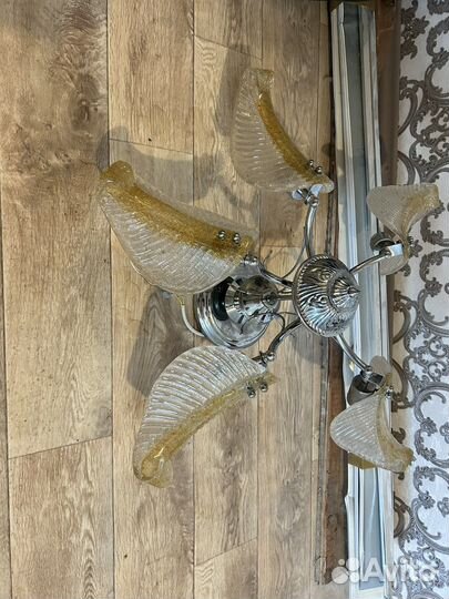 Люстра потолочная бу