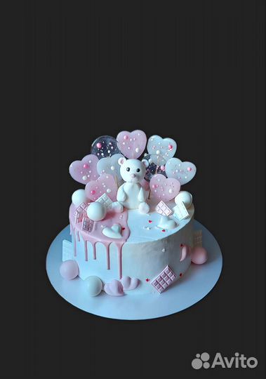 Торты на заказ детские, свадебные, бенто