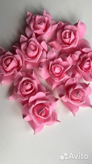 Цветы из фоамирана