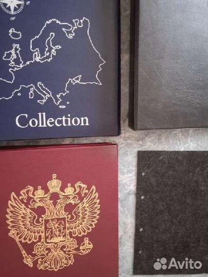 Листы и альбомы для значков