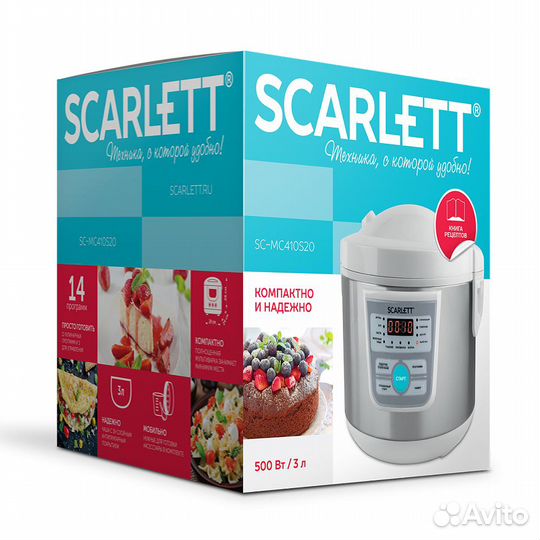 Мультиварка SC-MC410S20 новая