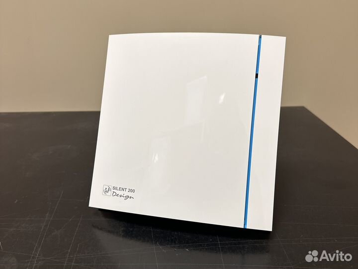 Вытяжной вентилятор Silent design 200 CZ белый