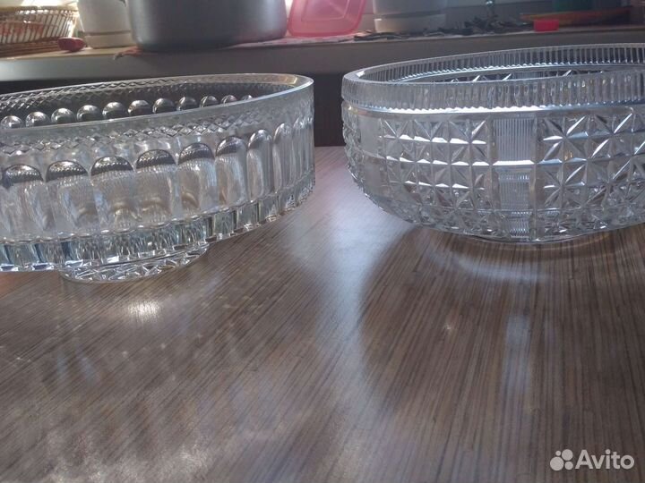 Ваза хрустальная