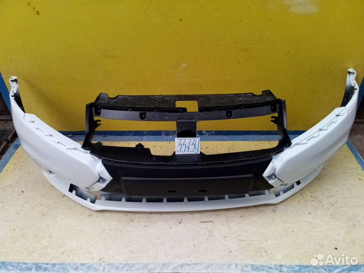 LADA Largus FL Бампер передний цвет белый