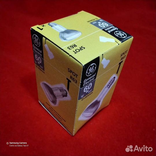 Лампы накал. General Electric 60 W E27 зеркальныег