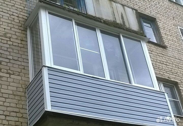 Балкон пластиковый