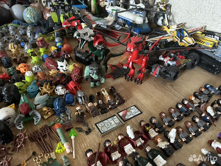 Lego оригинал,Хоббиты, В.К.Пираты,Гарри Потер и др