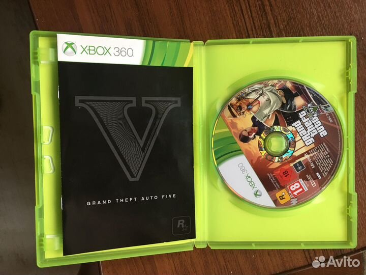 Диски на xbox 360 гта 5