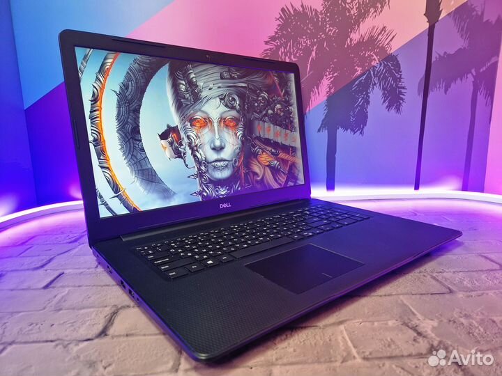 Ноутбук Dell Intel N5000 SSD + 1Tb 17.3