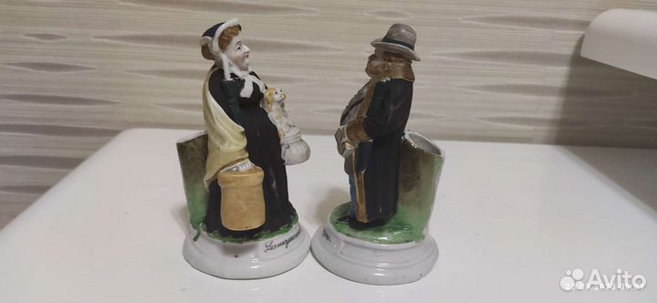 Фарфоровые статуэтки, антик