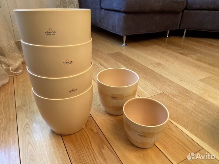 Кашпо для цветов керамика scheurich