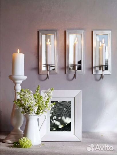 Подсвечники настенные икея