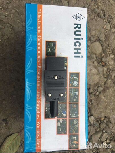 Разъём питания ruichi AC-102/K2417,10 А