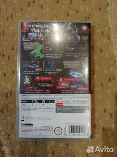Игры для nintendo switch Luigi's Mansion 3