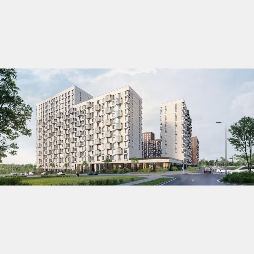 3-к. квартира, 78,9 м², 4/17 эт.