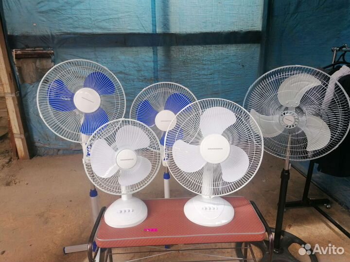 Вентеляторы бытовые