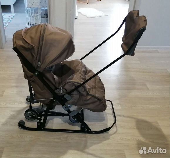 Детские санки коляска новые
