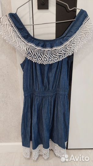 Джинсовое платье женское