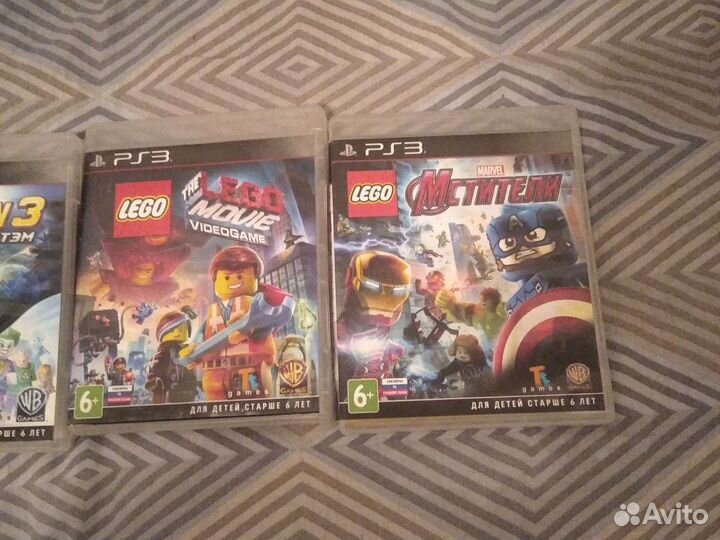 Коллекция Lego игр на ps3